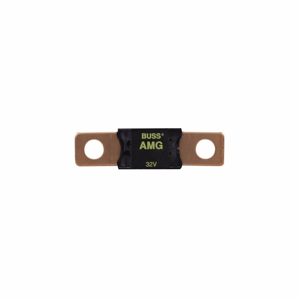 Stud-Mount Fuse, High current, 200A, 32 Vdc, 1000A interrupt rating, 100 hr minimum at 100%, 4 hr minimum at 110%, 90 s minimum at 150%, 3600 s maximum at 150%, 5 s minimum at 200%, 100 s minimum at 200%, 0.3 s minimum response time, Thermo