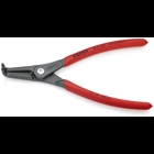 External 90° Angled Precision Snap Ring Pliers, 8 1/4 in., Non-slip plastic, 3/32 in. Tip