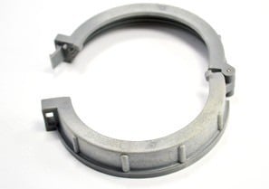 Split Bushing, Insulated, Plastic, 3 Inch Trade Size. Patented