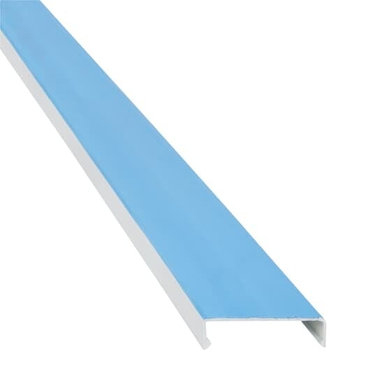Plastic Wiring Duct Cover, 2 Inches, White