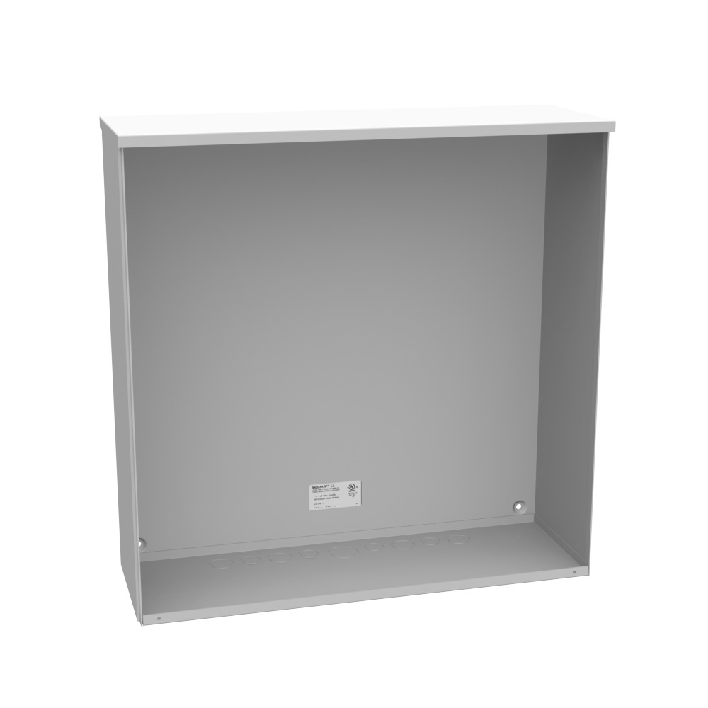 24x8x24 Screw Cover Type 3R UL Listed Stel Knockouts ANSI 61 Gray Quad D Knockout for Lock Emboss Mounting Holes in Back