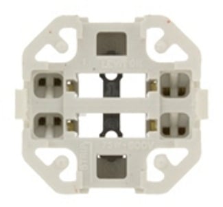 Vertical Snap-In (Bottom) Fluorescent Lampholder For 26/32 Watt Lamps