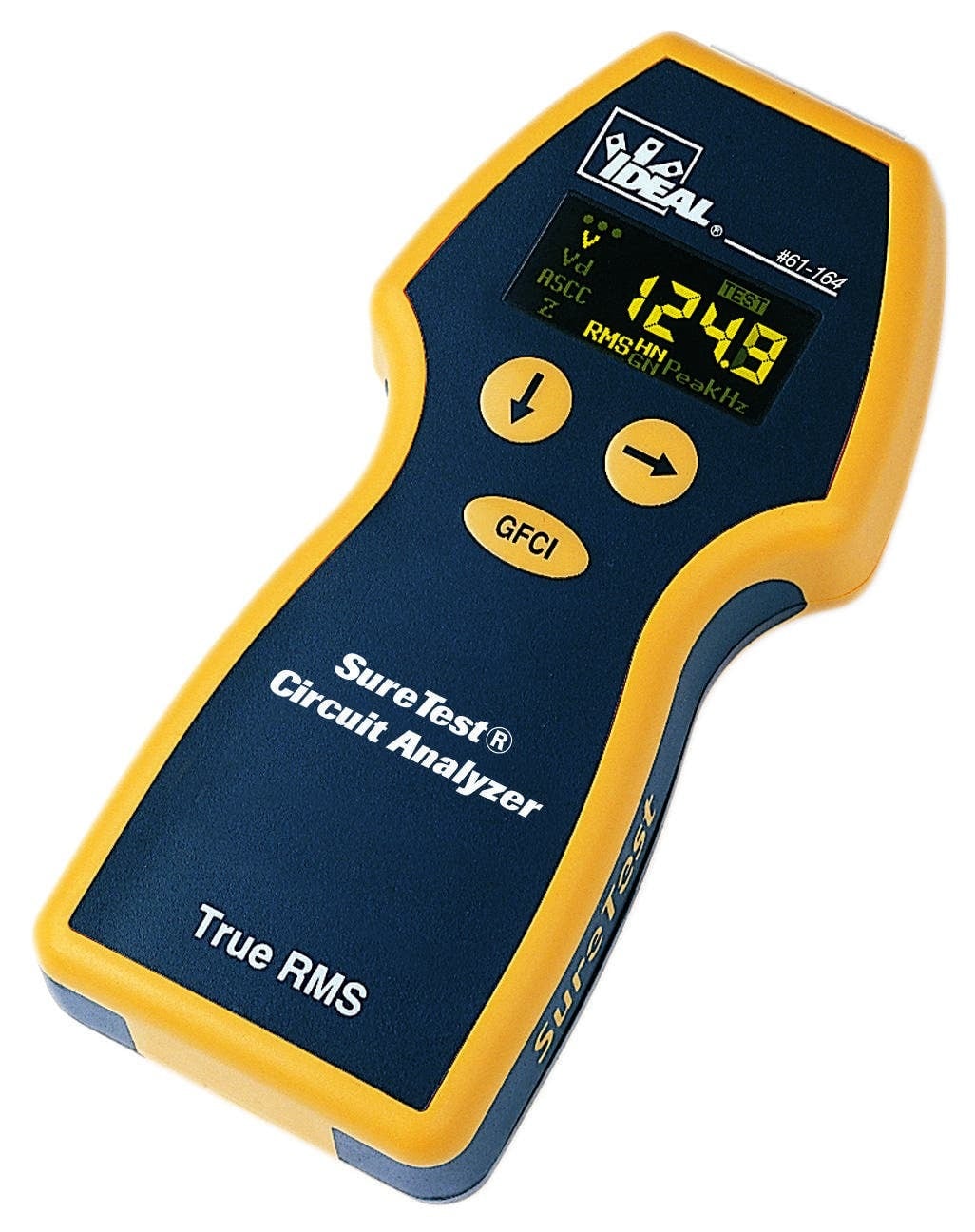 IDEAL, Circuit Analyzer, SureTest, Display: Super-Bright, Load Cu