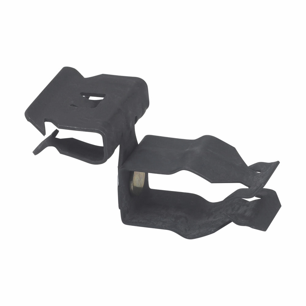 Eaton B-Line series conduit support fasteners, Beams, Flange, 1" Height, 1" Length, 1" Width, 0.06lbs, Conduit size: 0.5" EMT, Push-type conduit to beam fasteners, .13" Min mount size, .25" Max mount size