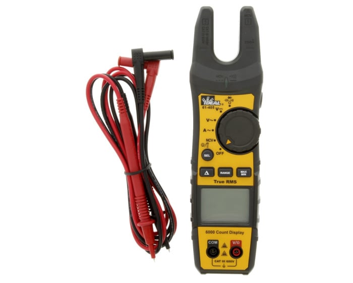 200A AC TRMS Split Jaw Meter w/ Flashlight & NCV