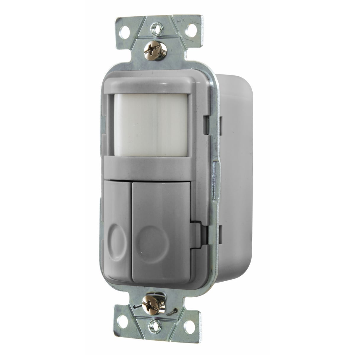 Vacancy Sensors, Passive Infrared, 2Circuit, 120V AC, Gray