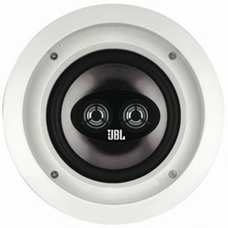 Architectural Edition powered by JBL 6-1/2-Inch Two-Way In-Ceiling Loudspeaker, White