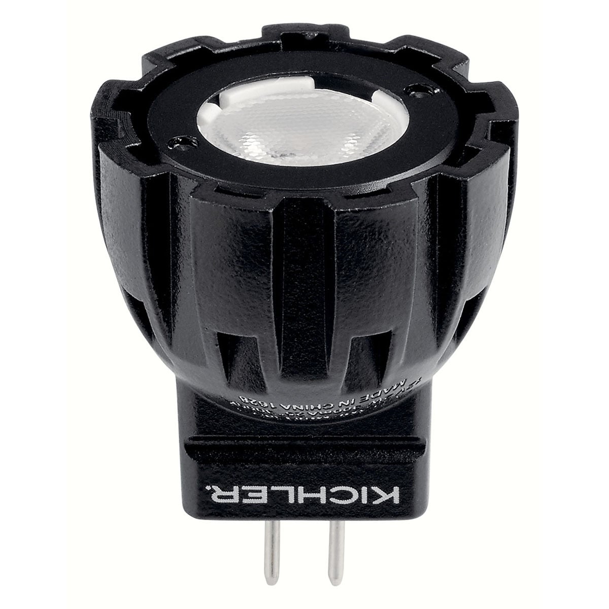 This damp location MR8 Bi-Pin 12V LED lamp compares to the 15W Halogen. Featuring a 2700K warm white temperature, this lamp puts forth a 15-degree spot beam spread angle.