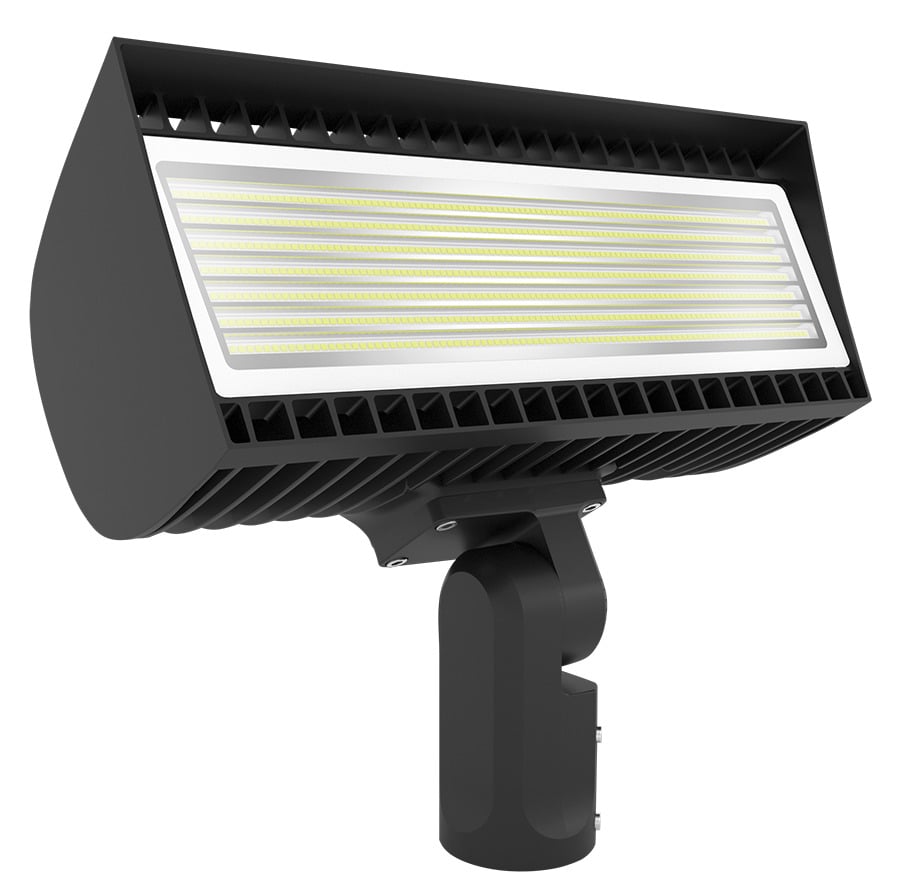 Floodlights 30156-45135 Lumens Flexflood- Medium Field Adjustable Power-Cct 213-346W Slipfitter Mount 5000K/4000K 120V-277V Bronze