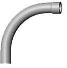 PVC FITTING 3" PVC 90 DEGREE ELBOW BELL END Material: PVC