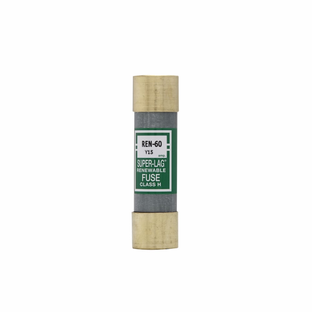 Eaton Bussmann series REN fuse, Super Lag, Time Lag, 250V, 50A, 10 kAIC, Non Indicating, Non Current-limiting, renewable, Ferrule end X ferrule end, Class H