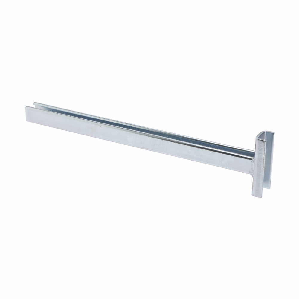 Eaton B-Line series clevis bracket, 5.37" H x 24" L x 1.62" W, Steel, Electro-plated