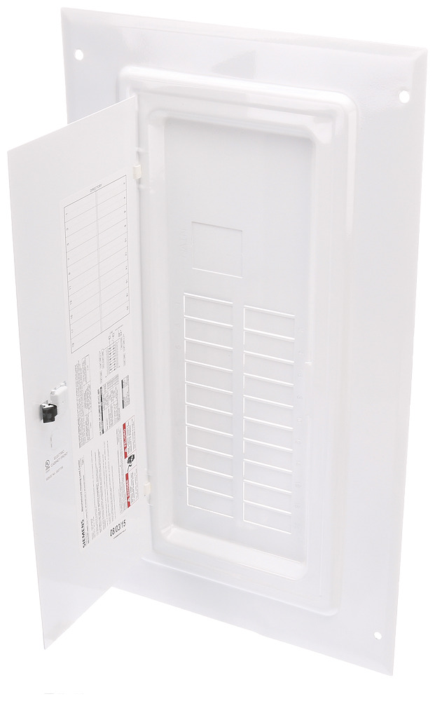  LOW VOLTAGE UN-ASSEMBLED MOBILE HOME LOAD CENTER PANEL. WHITE TRIM FOR MB2040B1200G BOX/INTERIOR