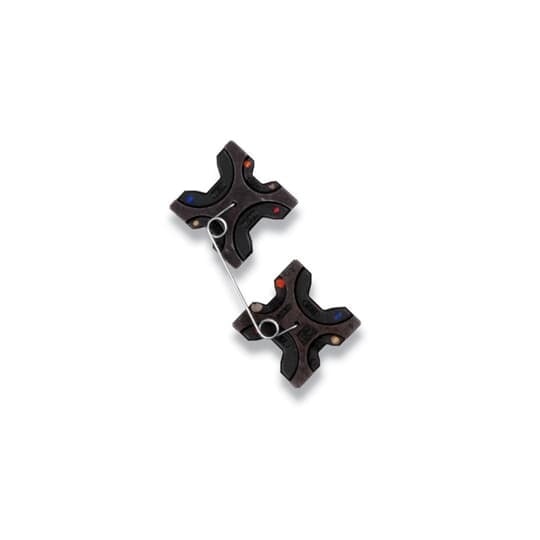 Multi Nest Die Set for TBM12 - Die 1) Copper Code 2/0AWG, Flex/24 275/24, Color Code Black, Die Code 45. Die 2) Copper Code 3/0 AWG, Flex/24 325/24, Color Code Orange, Die Code 50. Die 3) AL/CU #1AWG, Color Code Gold, Die Code 45. Die 4) Copper Code AL/CU 1/0 AWG, Color Code Tan, Die Code 50. Die 5) Copper Code 350 kcmil, Flex/24 775/24 (short), AL/CU 250 kcmil, Color Code Red, Die Code 71H. Die 6) Copper Code 400 kcmil, Flex/24 775/24 (long), AL/CU 300 kcmil, Color Code Blue, Die Code 76H