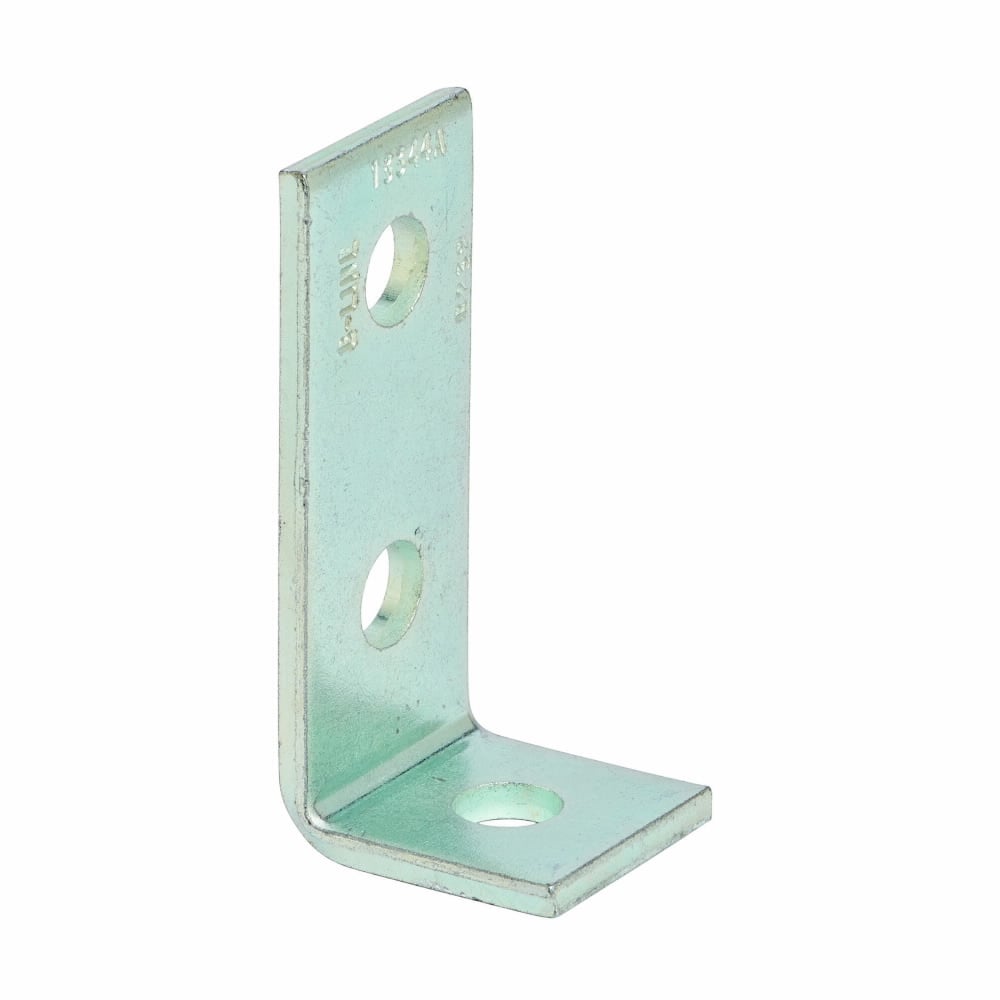 Eaton B-Line series corner angle, 3.93" H x 1.87" L x 1.62" W, Steel, Electro-plated