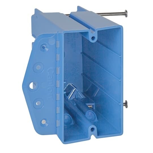 One Gang Multipurpose Electrical Box, Volume 24.5 Cubic Inches, L