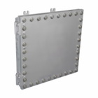 Eaton Crouse-Hinds series EJB junction box, 36" x 18" x 8", Without hinge, Copper-free aluminum, Style C