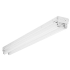 General purpose 1or 2 lamp striplight, Two lamps, 32W T8 (48''), 120V-277V, T8 electronic ballast, SKU - 645625