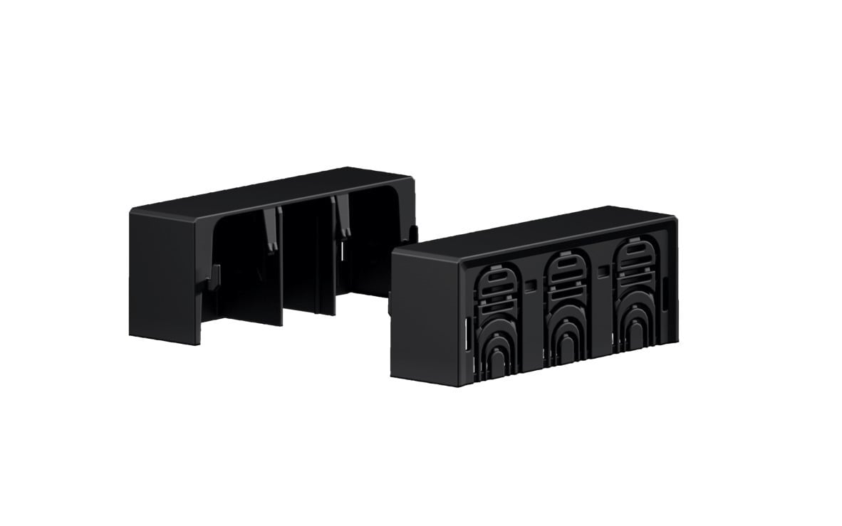 RX Connection space cover for NH fuse-switch disconnectors, size 00 (mounting plate assembly)