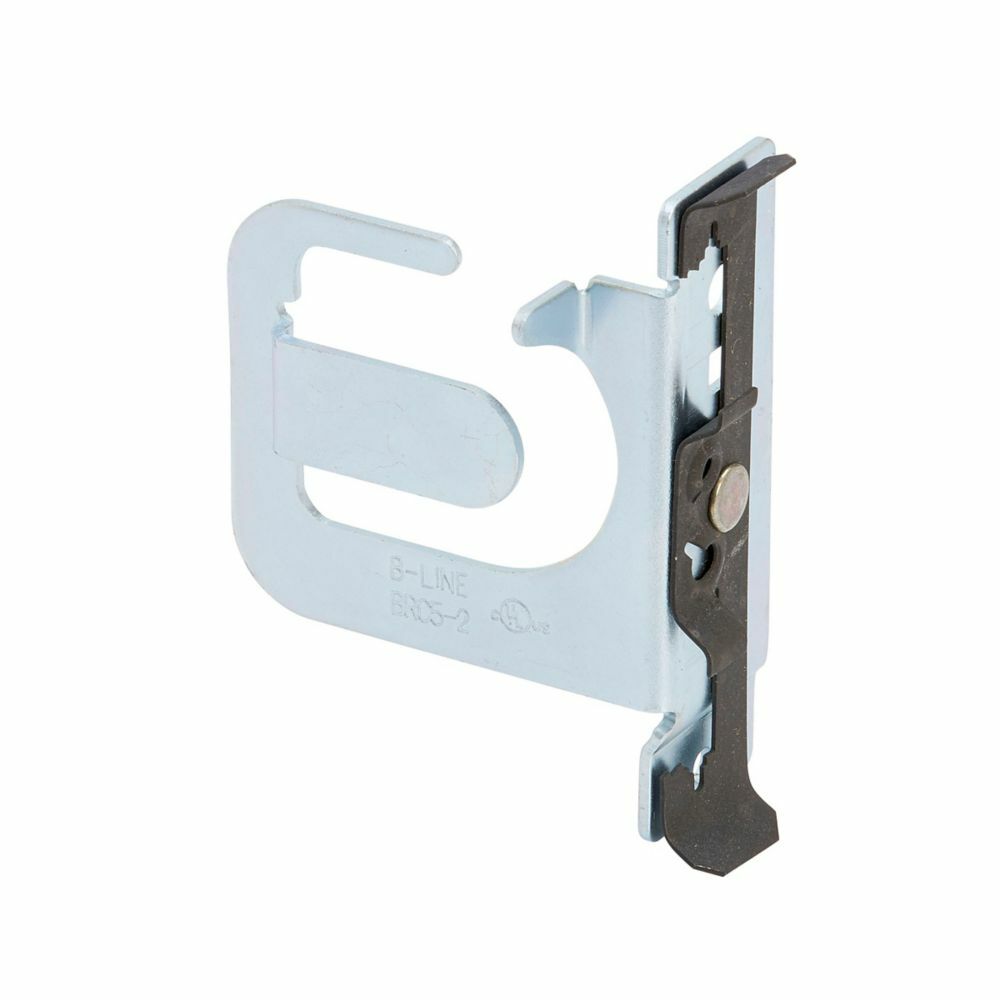 Eaton B-Line series cable support fasteners, Conduit and cable, 0.048lbs, Multi-run cable carrier for MC/AC cable, .13" Min, .38" Max mount size, .43" Min, 0.56" Max cable diameter, 25 lbs load capacity, 9 Max runs, Zinc plated