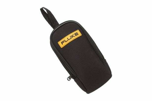 Zippered carrying case with inside pocket and belt loop.