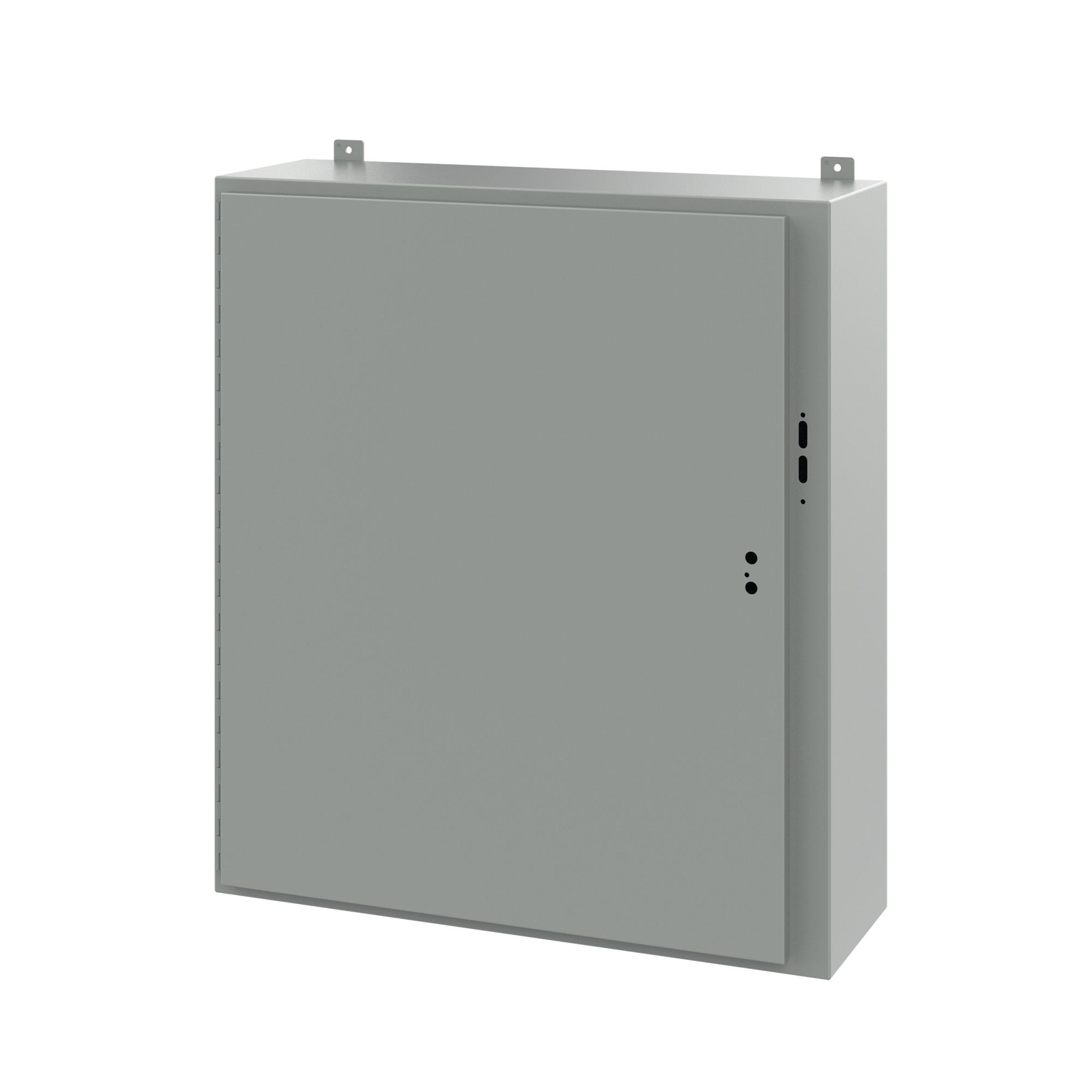 Disconnect Enclosure without Handle Type 12, 42.00x37.38x12.00, Gray, Steel