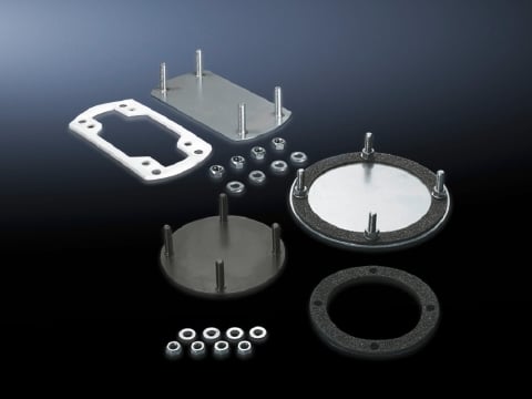 Cover plate, for support arm connection