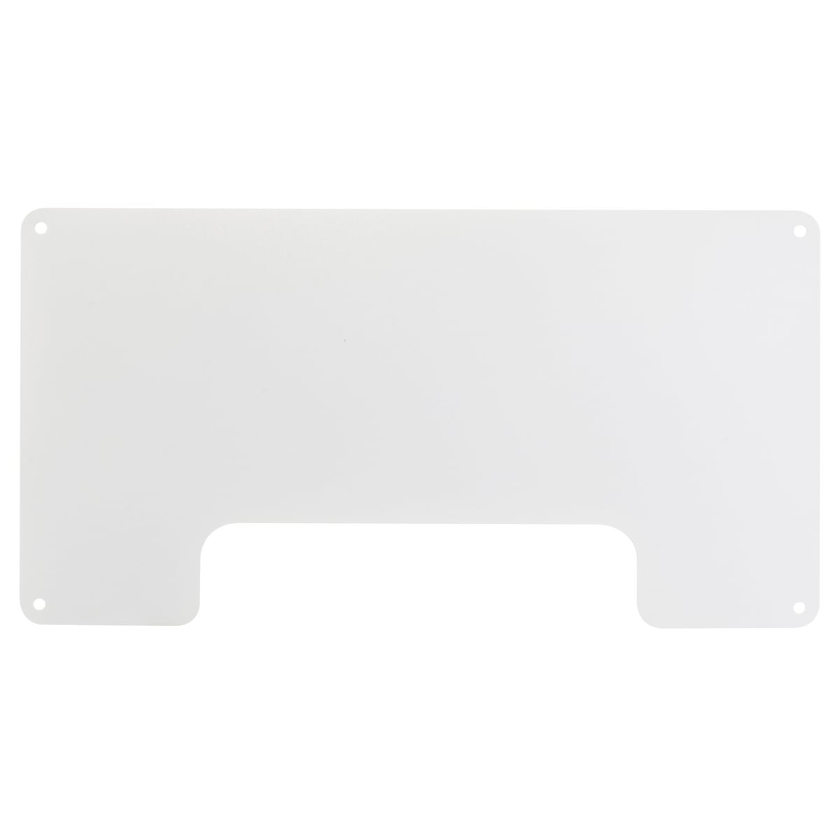 COVER,FPTV,4GANG,SCREW-ON,WH