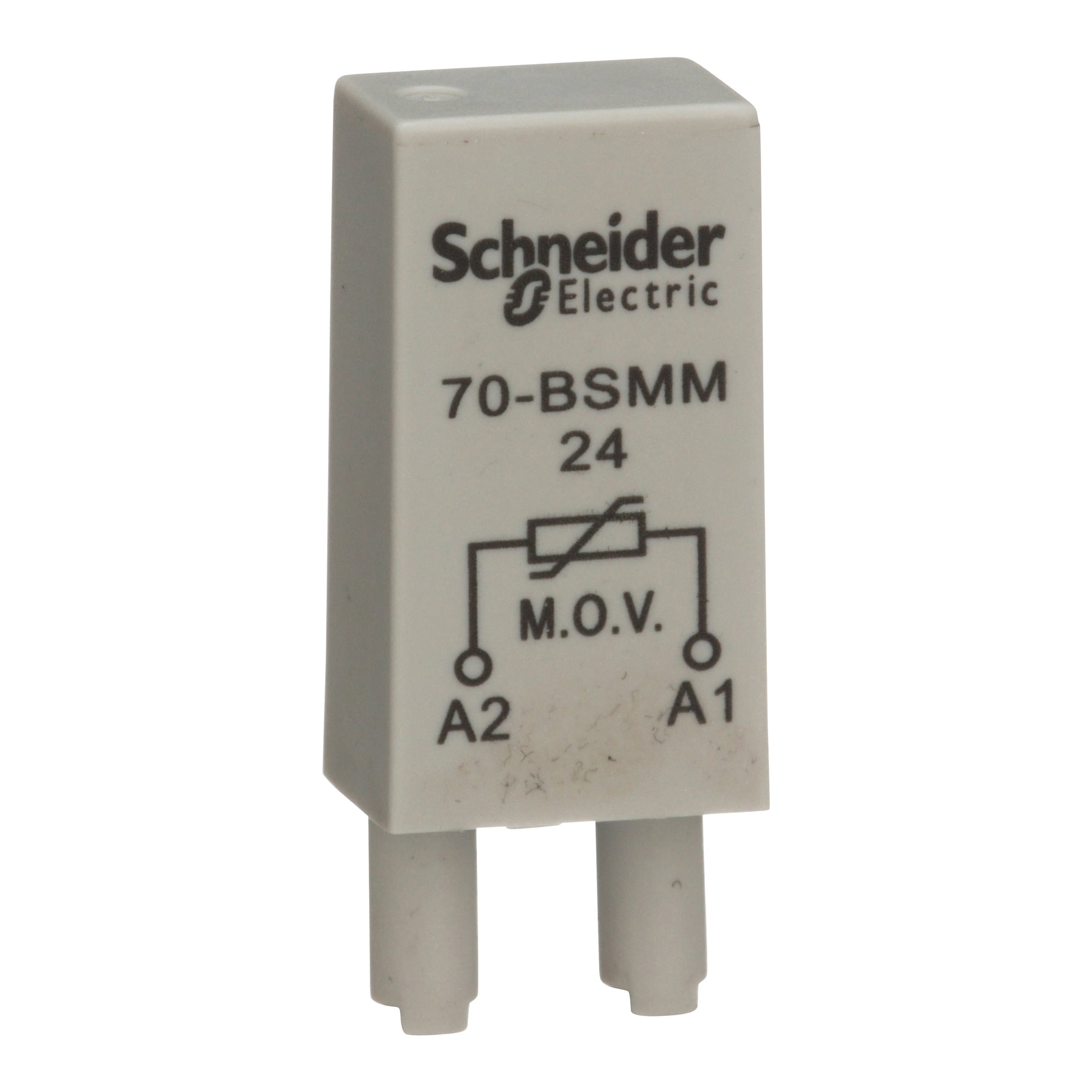 Protection module with MOV suppressor, SE Relays, for 782H hermetically sealed relays, 120V AC/V DC