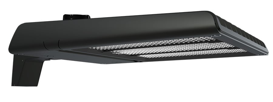 A22 AREA LIGHT 320/280/250W 3000/4000/5000K TYPE III POLE MOUNT 7PRS BRONZE