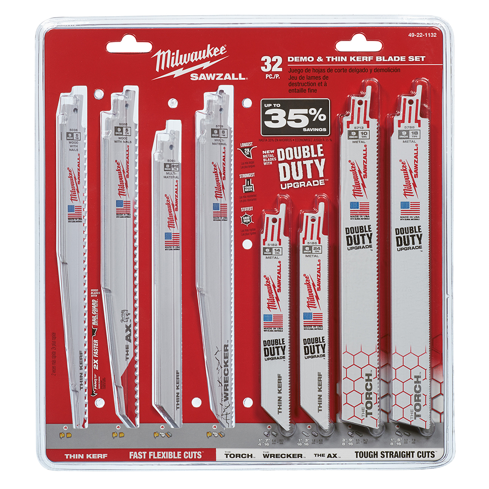 Mega SAWZALL Blade Kit (32-Piece)