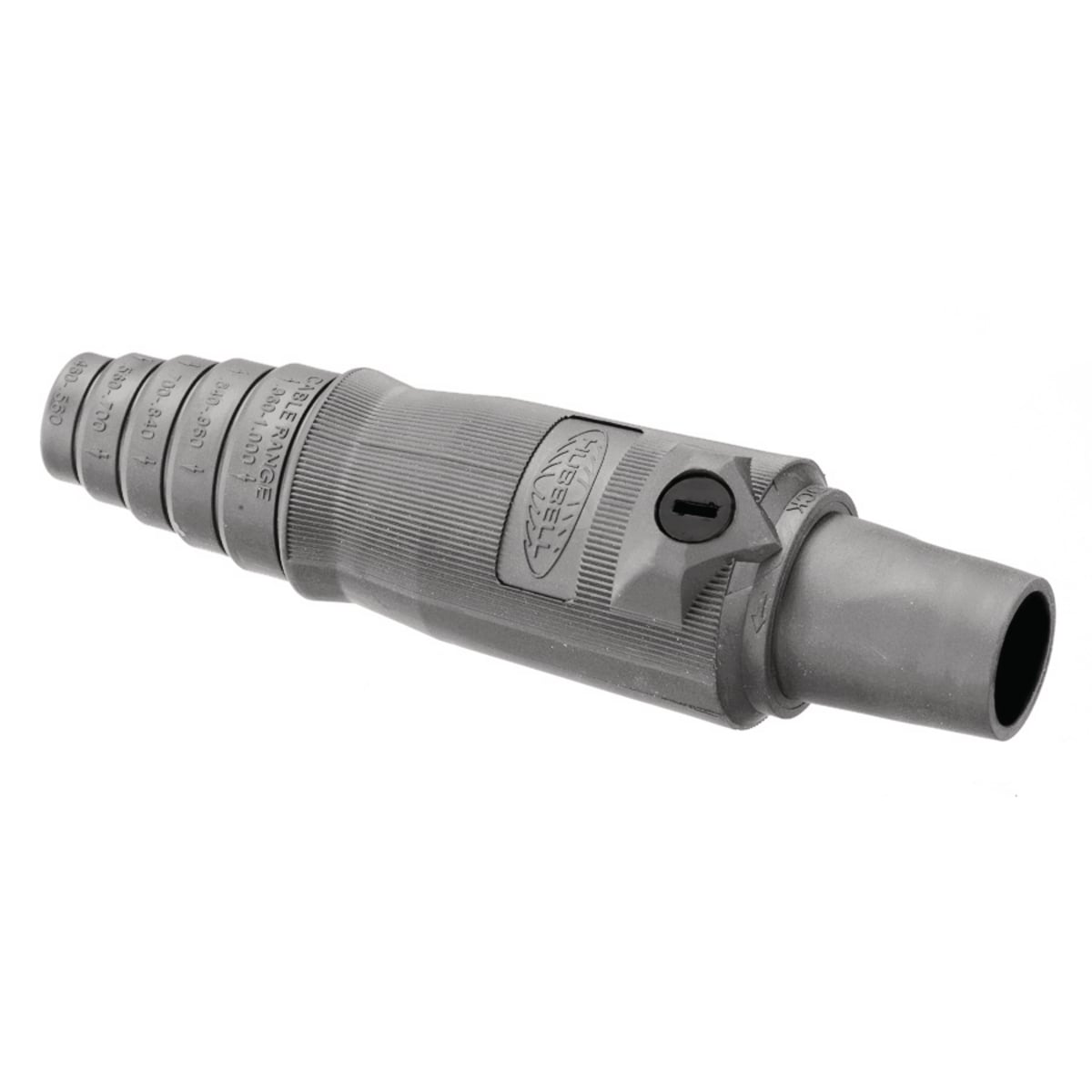 Single Pole Products, Female Plug, 300/400A 600V AC/DC, Gray