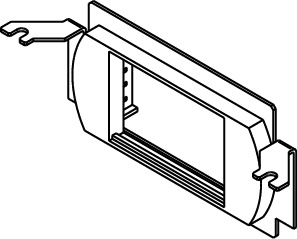 RFB4 Brkt WLow Profile Bezel