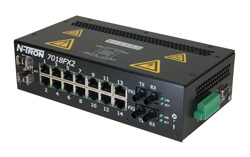 7018FX2 Managed Industrial Ethernet Switch, ST 2km