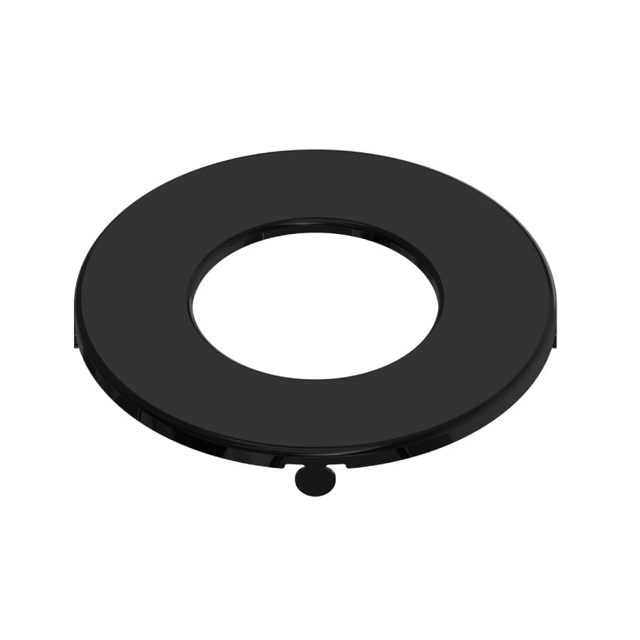 DOWNLIGHTS WAFER ACCESSORY 3" TRIM SMOOTH BLACK