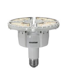 UltraLED Hibay Retrofit, 120W, 120 277V, non dimmable, 80 CRI, CCT Selectable 3000, 4000, or 5000K, Mogul Base, White Finish