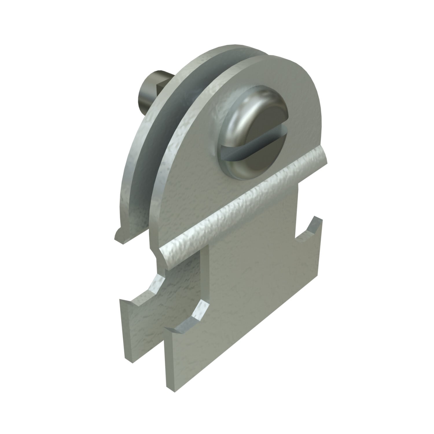 UNISTRUT O.D. TUBING CLAMP, 1/2", 1-1/4"x 1-7/8"x 5/8", HG