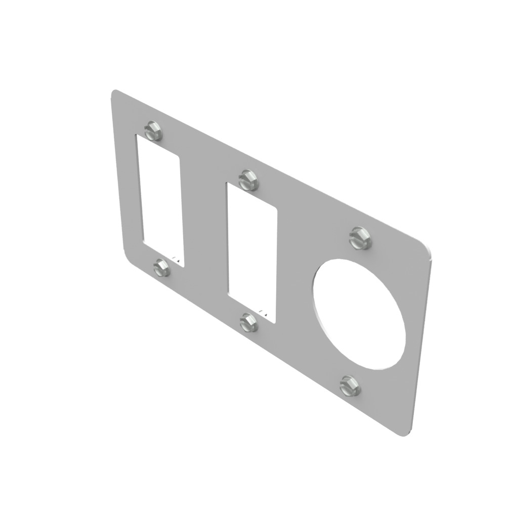 Receptacle Face Plate Millennium 520 520 1450