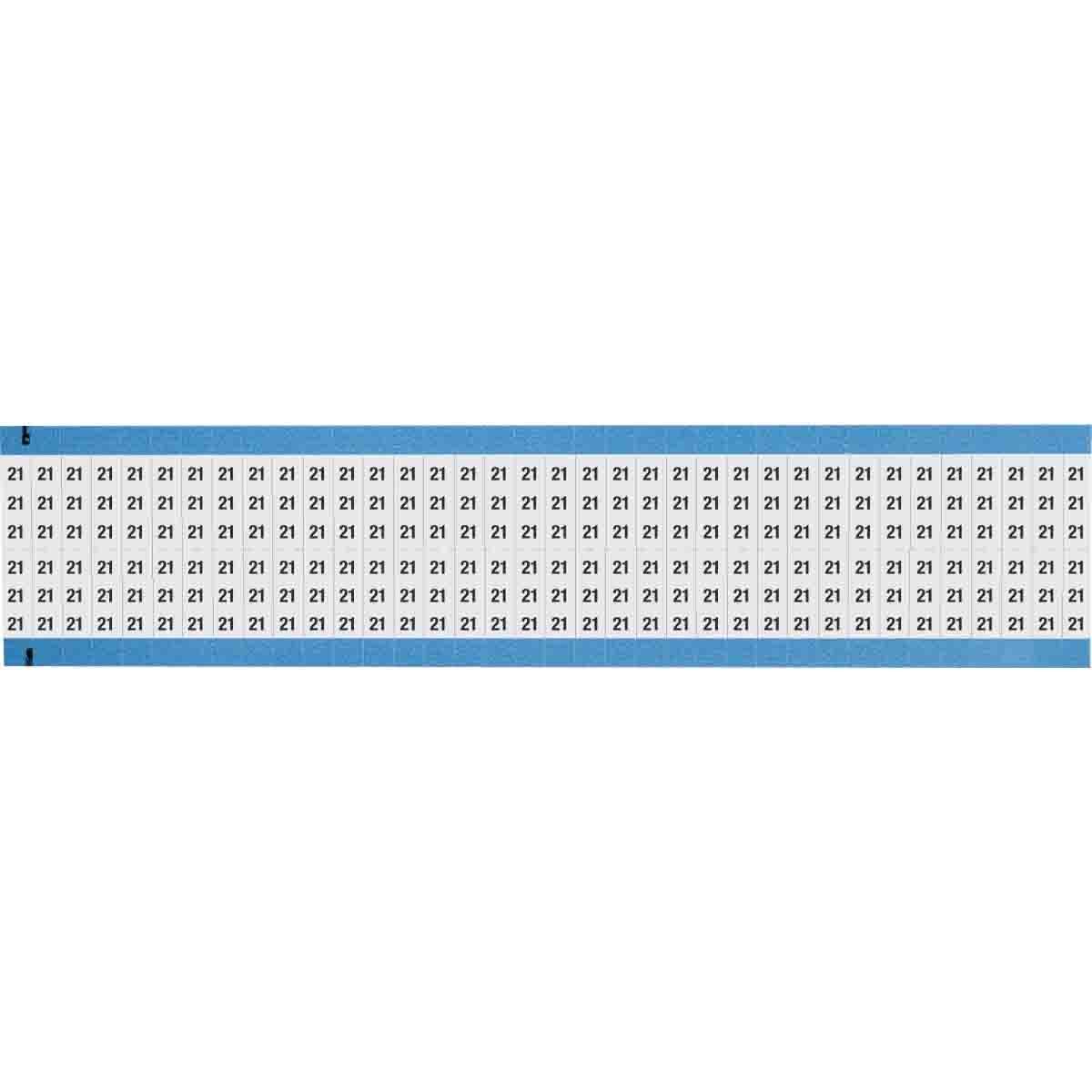 Wire Marker 0.75in H x 0.25in W, 21