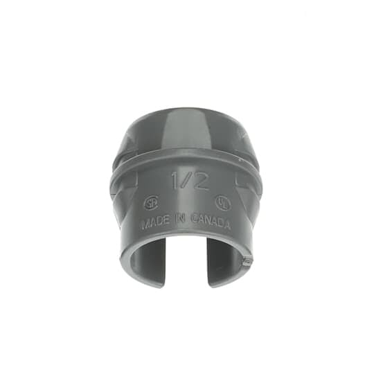 1/2 Inch plastic connector. For Nonmetallic Sheathed cable.  RoHS Compliant. Gray.  20 bags of 200.