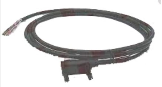 RX3i 3 meter Cable with IC694TBC032 connector on one end and open wire on other end