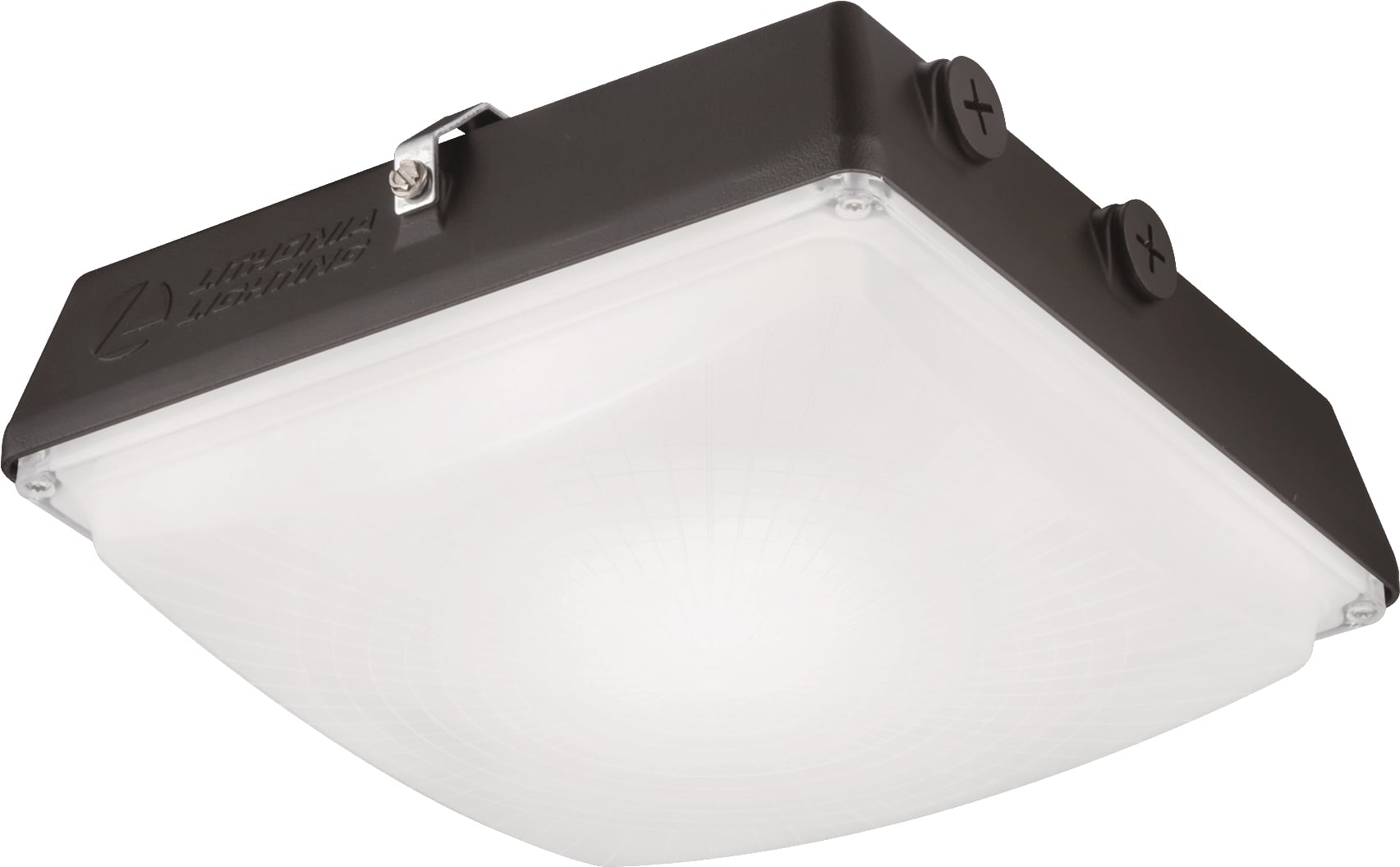 The CNY LED canopy luminaires are energy efficient and budget friendly, perfect for replacing up to 400W metal halide luminaires while saving up to 80% energy costs. Quick mount mechanism significantly reduces the installation time. An LED array and translucent lens create uniform and visually comfortable illumination. CNY LED luminaires are DLC Premium listed and deliver quick payback!