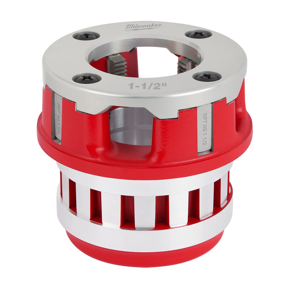 1-1/2 HIGH SPEED NPT Portable Pipe Threading Forged Aluminum Die Head