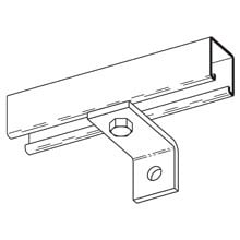 Eaton B-Line series corner angle, 1.87" H x 3" L x 1.62" W, Steel, DURA GREEN