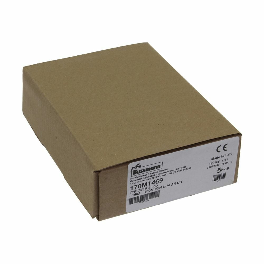 Fuse-link, high speed, 160 A, AC 690 V, size 000, 24 x 36 x 96 mm, aR, IEC