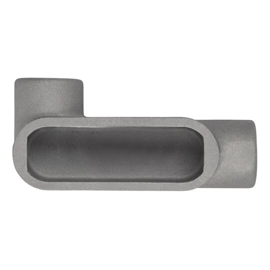 1-1/4 Inch Conduit Body, LL Shape, Form 7, For Use with Rigid/IMC Conduit, UL Standard, CSA Compliant, Fed Spec W-C-586D, Sand-Cast Aluminum Alloy