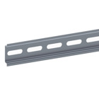 One symmetric mounting rail perforated 35x7.2 mm L2000 mm type B, Order by Multiples of 10 units