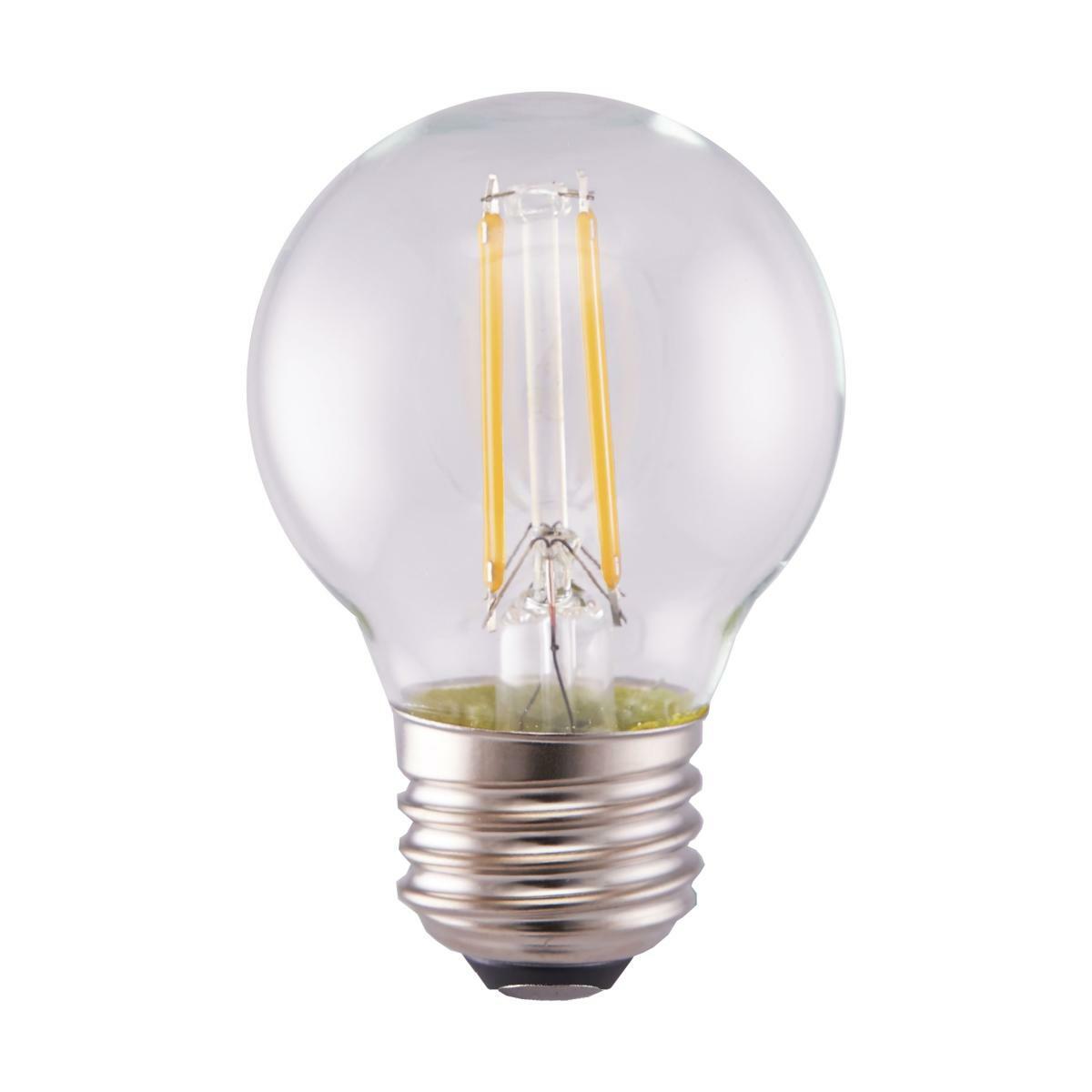 5.5 Watt G16 LED Lamp - Clear - Medium Base - 4000K - 500 Lumens - 120 Volts