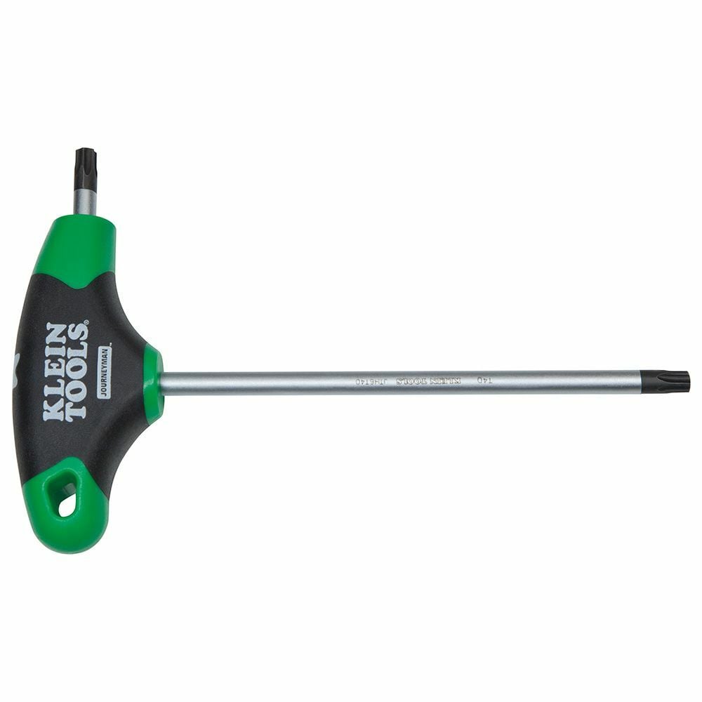 T27 TORX Hex Key, Journeyman T-Handle, 6-Inch, Sizes laser etched on blade