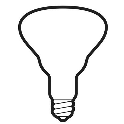 GE Proline 65-Watt BR40 6-pack